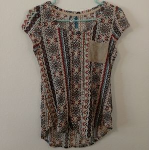 Wallflower Patterned Top S
